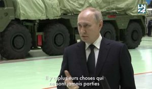 Poutine dit n'avoir "aucun doute" quant à une victoire de la Russie