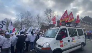 Arras mobilisé contre la réforme des retraites jeudi 19 janvier 