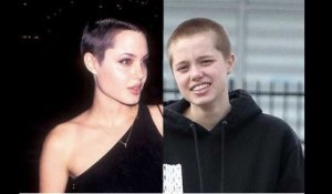 Angelina Jolie : sa fille, Shiloh, avec un crâne rasé… Elle succombe à la boule à zéro et dit...
