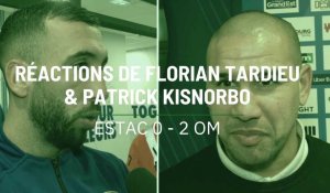 ESTAC - OM : les réactions de Florian Tardieu & Patrick Kisnorbo