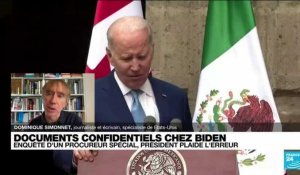 Documents confidentiels chez Joe Biden : l'actuel président "collabore activement" avec la justice