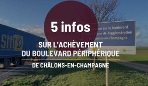 Cinq infos à savoir sur le boulevard périphérique de Châlons-en-Champagne