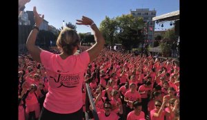 VIDEO. Contre le cancer du sein, une immense vague rose pour la Joséphine 2022 à La Roche-sur-Yon