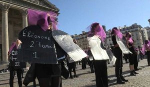 Féminicides: à Paris, un collectif dénonce le 101ème féminicide de l'année en France