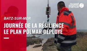 VIDEO. Exercice Polmar en pleine tempête