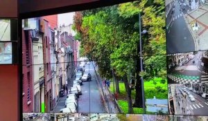 Lille : au cœur du mur d’images du centre de supervision des caméras de la ville