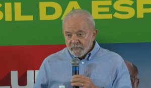 Brésil: Lula se dit "sûr" de remporter la présidentielle