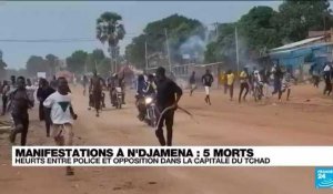 Tchad: une "trentaine" de morts dans des manifestations à N'Djamena
