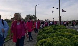 L'entreprise Carpentier de Calais organisait pour la première fois une marche pour Octobre rose samedi 29 octobre