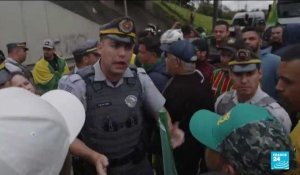 Présidentielle au Brésil : des partisans de Jair Bolsonaro refuse la défaite