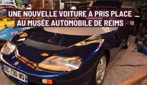 Une nouvelle voiture a pris place au musée automobile de Reims