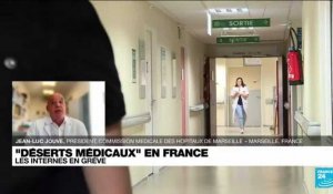 Déserts médicaux en France : les internes en grève