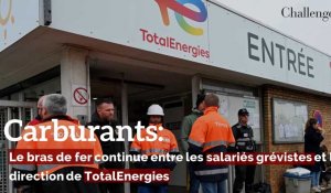 Carburants: Le bras de fer continue entre les salariés grévistes et la direction de TotalEnergies