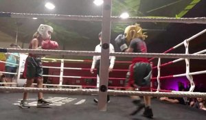 Soirée de boxe des Garcia à Farciennes : démonstration