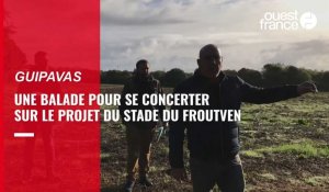 VIDEO. Une balade pour se concerter sur le projet du stade du Froutven à Brest