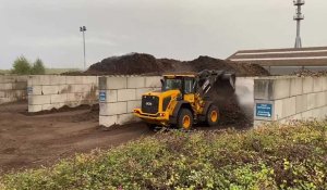 Tilloy-lès-Mofflaines : départ de feu au centre de compostage du SMAV