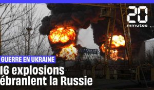 Guerre en Ukraine : La Russie essuie de multiples attaques sur son territoire