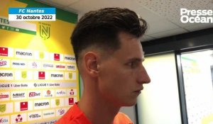 FC Nantes. Descamps après sa première en L1 contre Clermont : « J’aurais préféré un clean sheet »