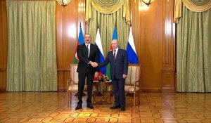 Poutine rencontre Aliev avant les pourparlers trilatéraux avec le Premier ministre arménien
