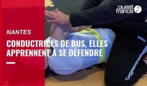 VIDEO. Conductrices de bus à Nantes, elles apprennent à se défendre