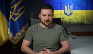 Zelensky accuse la Russie d'avoir miné un barrage dans le sud de l'Ukraine