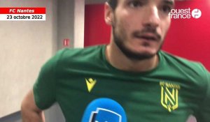 FC Nantes. Pedro Chirivella n’arrive pas à digérer les décisions arbitrales après le nul à Nice (1-1