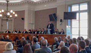 Audience de rentrée tribunal de Saint-Omer : accueil de nouvelle présidente par procureur