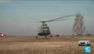 Ukraine : "un bouclier aérien" réclamé par le président Volodymyr Zelensky