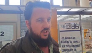 Le syndicaliste CGT Alexis Antonioli s'exprime sur le procès Total