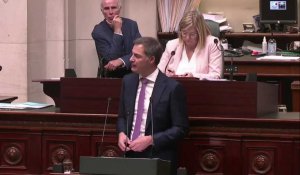 Alexander De Croo fait son discours de politique générale et présente le budget 2022