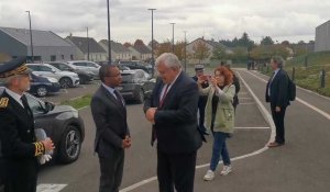 Le ministre de l’Education rencontre des collégiens de Pontfaverger-Moronvilliers, près de Reims