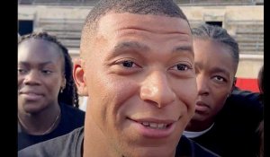 Kylian Mbappé présent à Nîmes pour son association