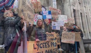 Les enseignants du lycée du château en grève à Sedan