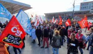 Dunkerque : un millier de personnes à la manifestation interprofessionnelle