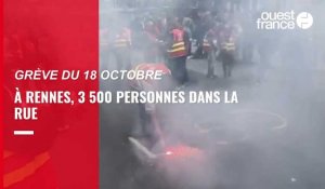 VIDÉO. À Rennes, une matinée de mobilisation pour la grève du 18 octobre