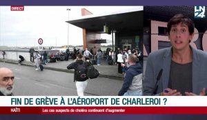 Fin de grève à l’aéroport de Charleroi? 