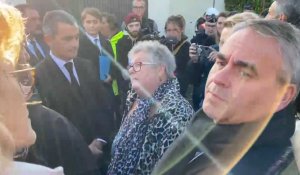 Tornade à Bihucourt : le témoignage de Michèle en pleurs devant Gérald Darmanin