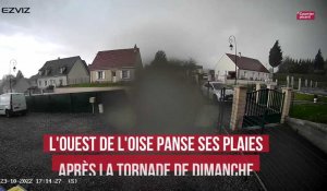 L'ouest de l'Oise panse ses plaies après la tornade de dimanche
