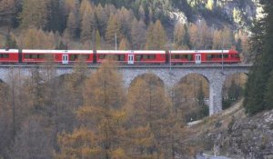 Suisse: record atteint pour le train de voyageurs le plus long du monde