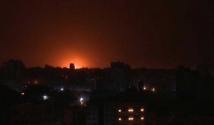 Frappes aériennes israéliennes sur la bande de Gaza