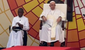 Le pape invite les jeunes Congolais à être "acteurs" de l'avenir de leur pays