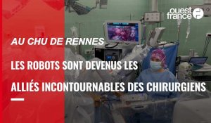VIDÉO. Un utérus retiré en 1h30 à l'aide d'un robot de nouvelle génération au CHU de Rennes