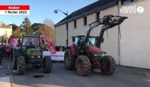 VIDÉO. À Redon, la troisième manifestation contre la réforme des retraites est lancée