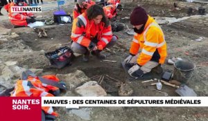 Le JT du 08 février : des blocages à Nantes et Donges et des découvertes archéologiques exceptionnelles à Mauves-sur-Loire