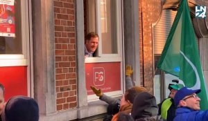 "Magnette au balcon":  des enseignants en colère à Charleroi
