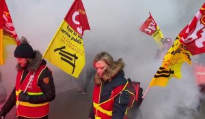 Valenciennes: troisième manifestation contre la réforme des retraites