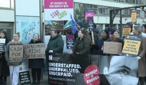 Royaume-Uni: début de la plus importante journée de grève dans le secteur de la santé