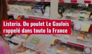 VIDÉO. Listeria : du poulet Le Gaulois rappelé dans toute la France
