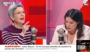 "Vous pouvez crier !" :  Apolline de Malherbe recadre Sandrine Rousseau sur BFMTV