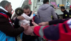 Séisme en Turquie: deux enfants sauvés des décombres